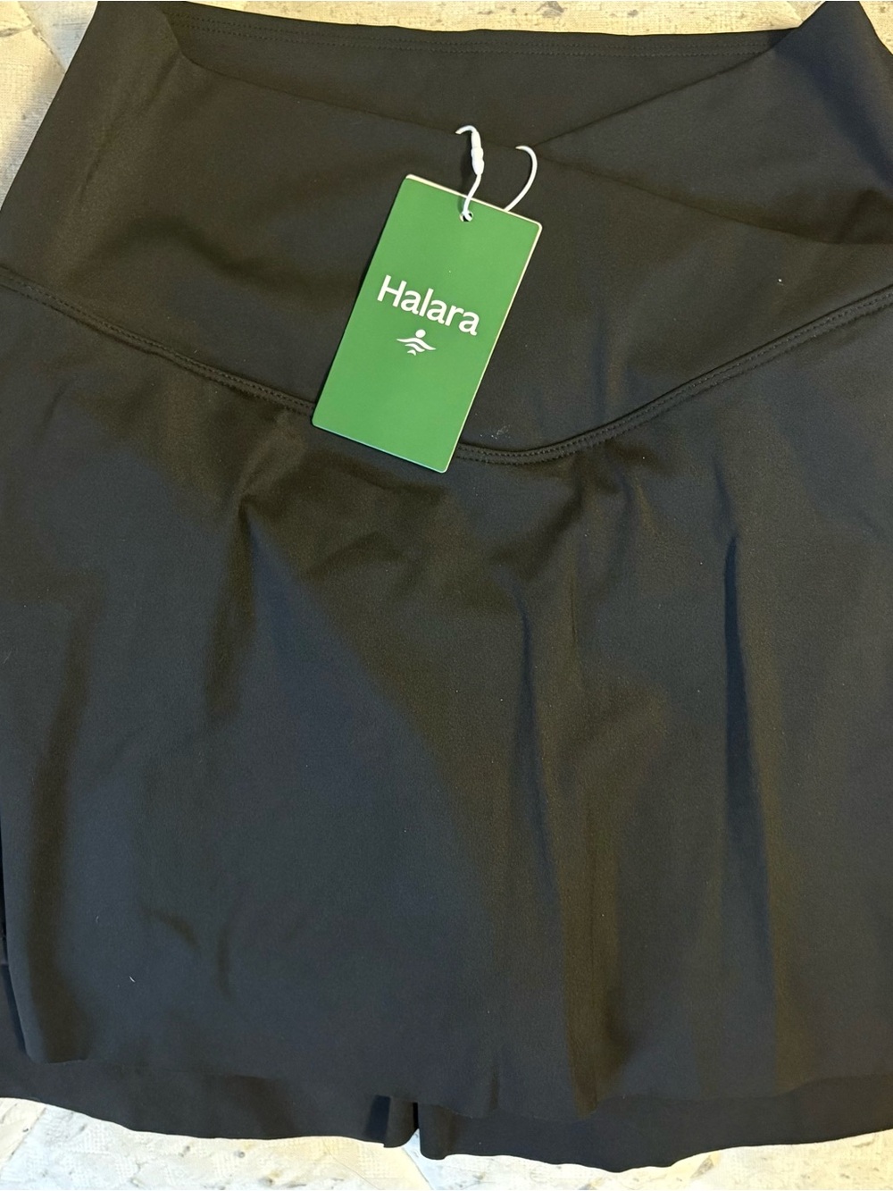HALARA Black Performance Skort